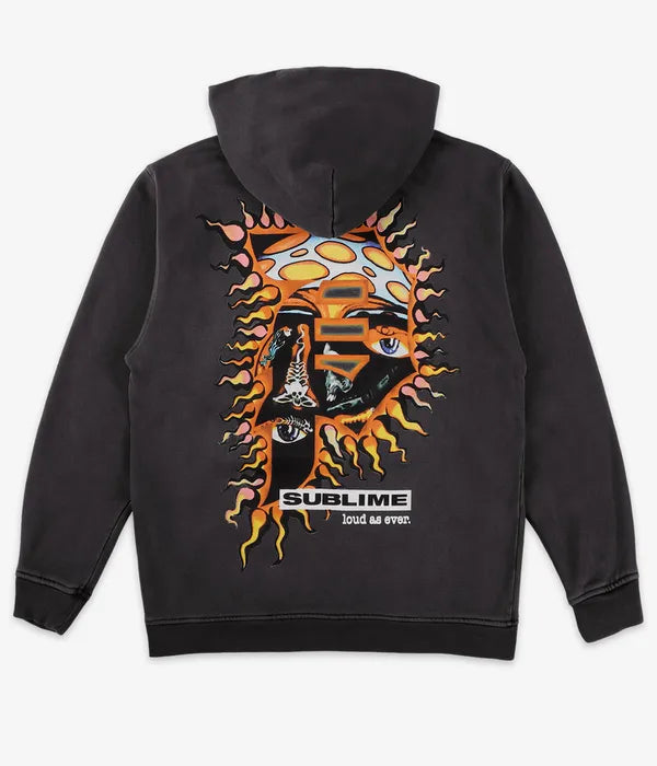 Primitive Sublime Hoodie Dirty P sun black