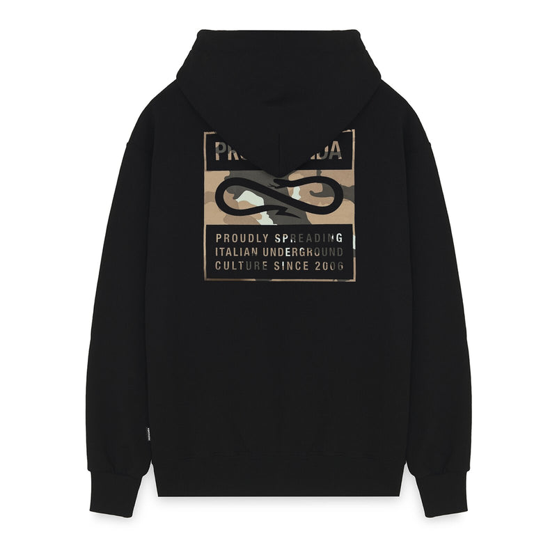 propaganda zip hoodie label camo