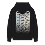 Ribs Liquid Hoodie Black