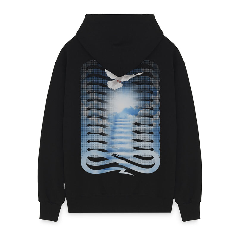 propaganda hoodie ribs stairway