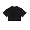 Hello Woman Cropped Tee Black