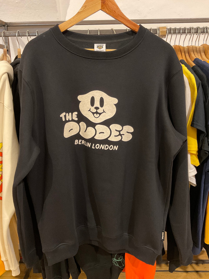Dudes Logo classic Sweatshirt seasonal Black
