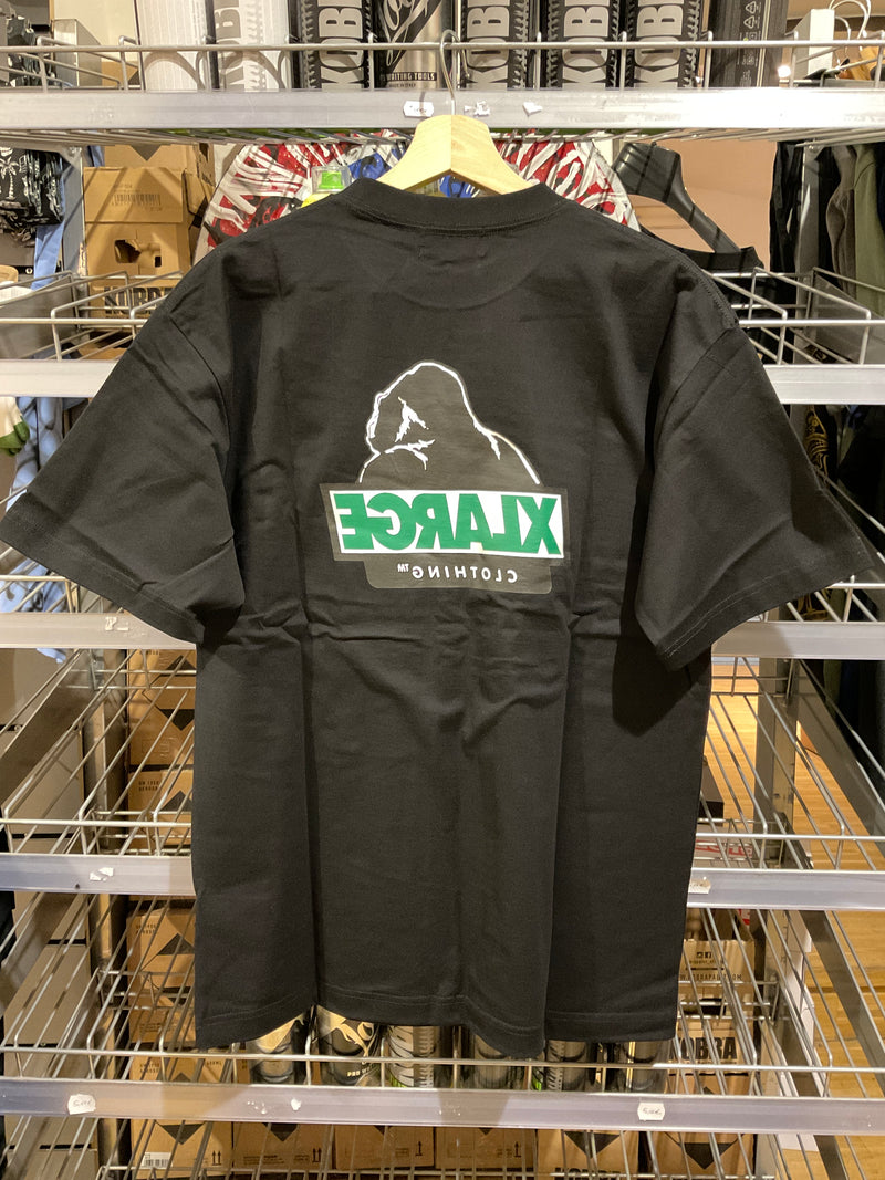X LARGE Backside OG ss black