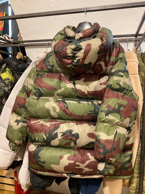 Champion Camouflage Puffer Jacket