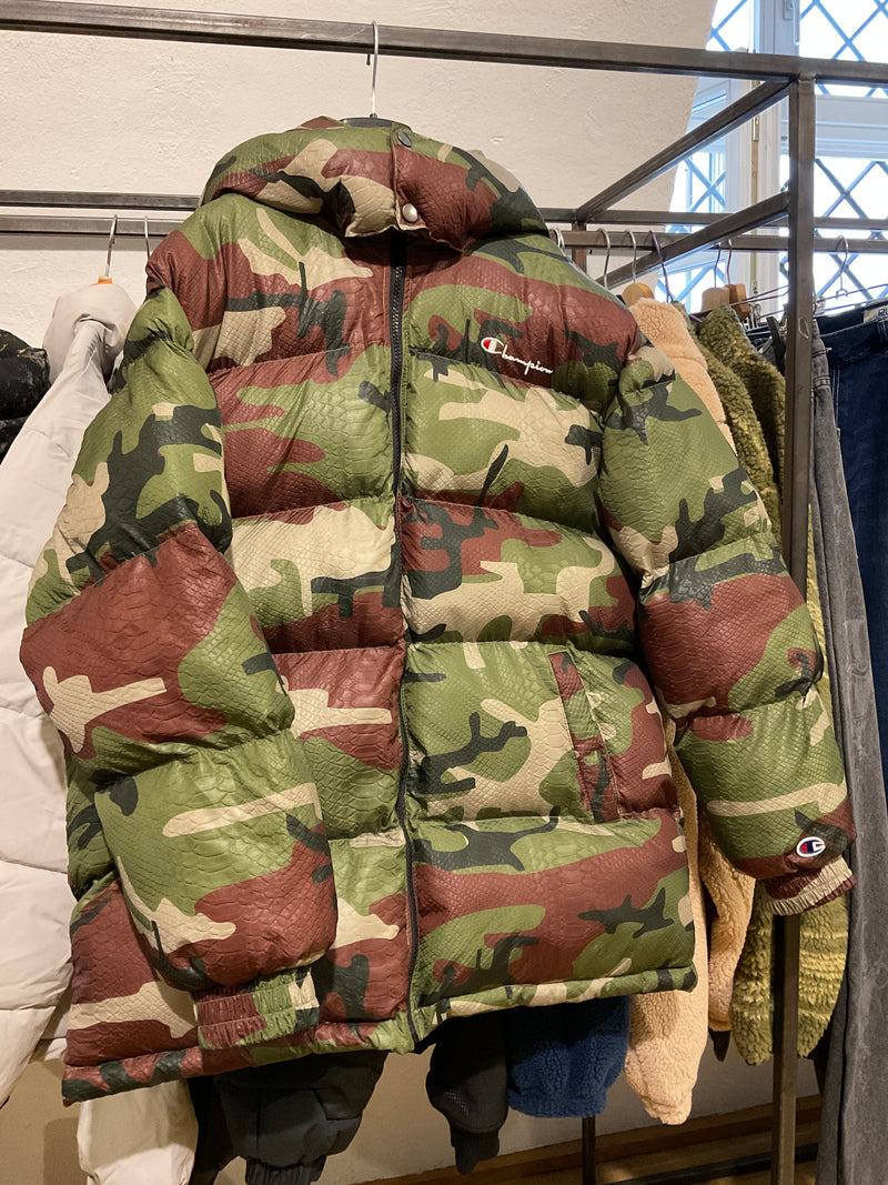 Champion Camouflage Puffer Jacket
