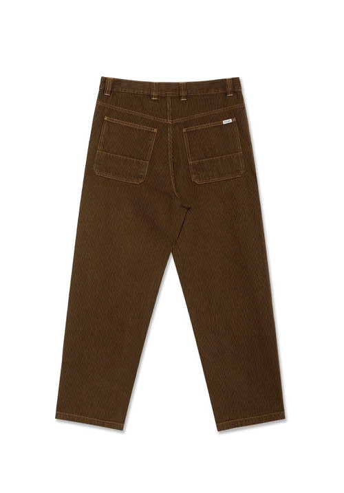 PANTALONI POLAR SKATE CO. '93! WORK PANTS | HICKORY STRIPE RUST