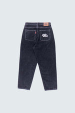 Dosse Posse Oval tag Skate Pant Stone wash black