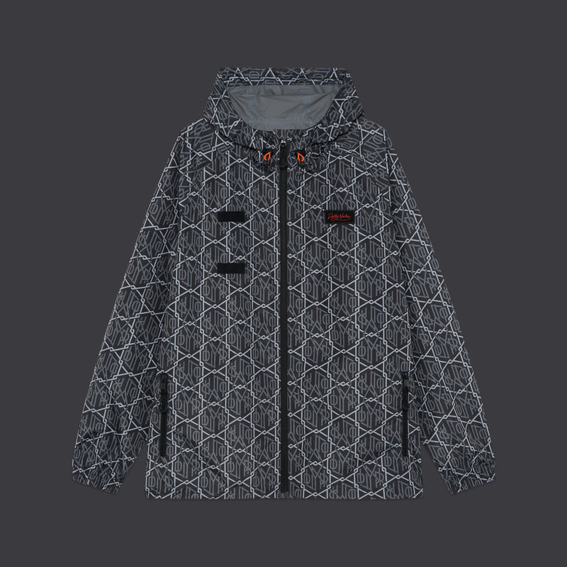 Dolly Noire Jacket Rain Monogram grey