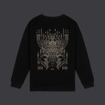 Dolly Noire the Mooneater crewneck black