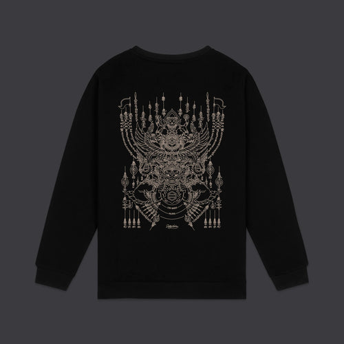 Dolly Noire the Mooneater crewneck black