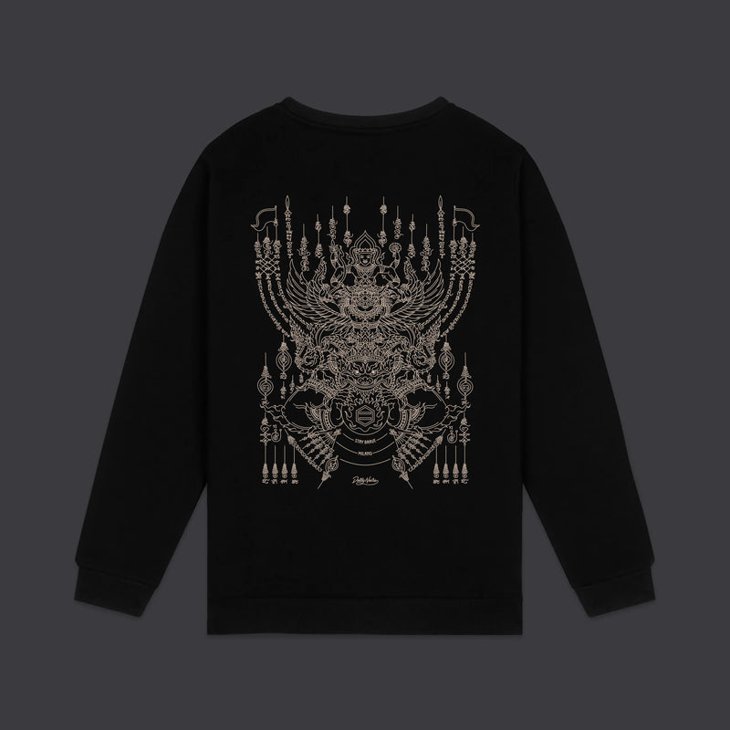 Dolly Noire the Mooneater crewneck black