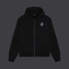 Dolly Noire logo Brew Label zip Hoodie Black
