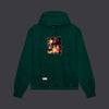 Dolly Noire Nezuko and Tanjiro Hoodie green