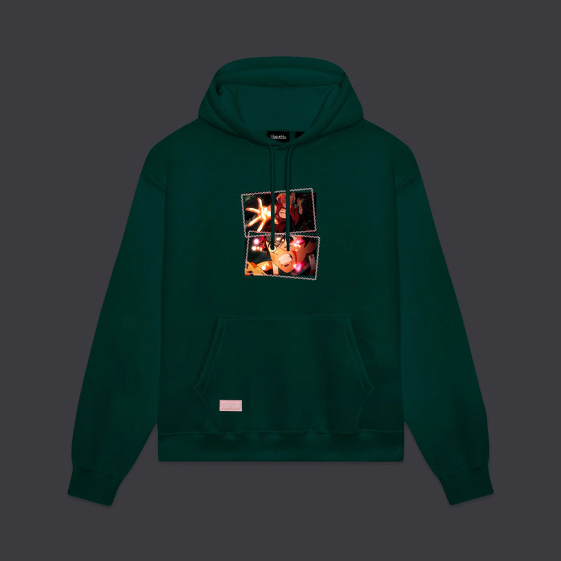 Dolly Noire Nezuko and Tanjiro Hoodie green