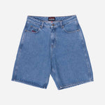 Dosse Posse Rasta dot skate short mid blue stone