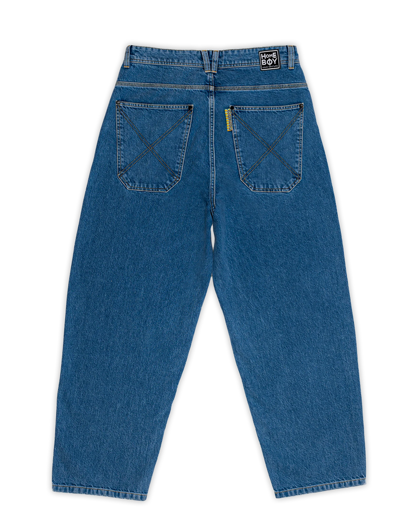 Homeboy x-tra Monster denim washed blue