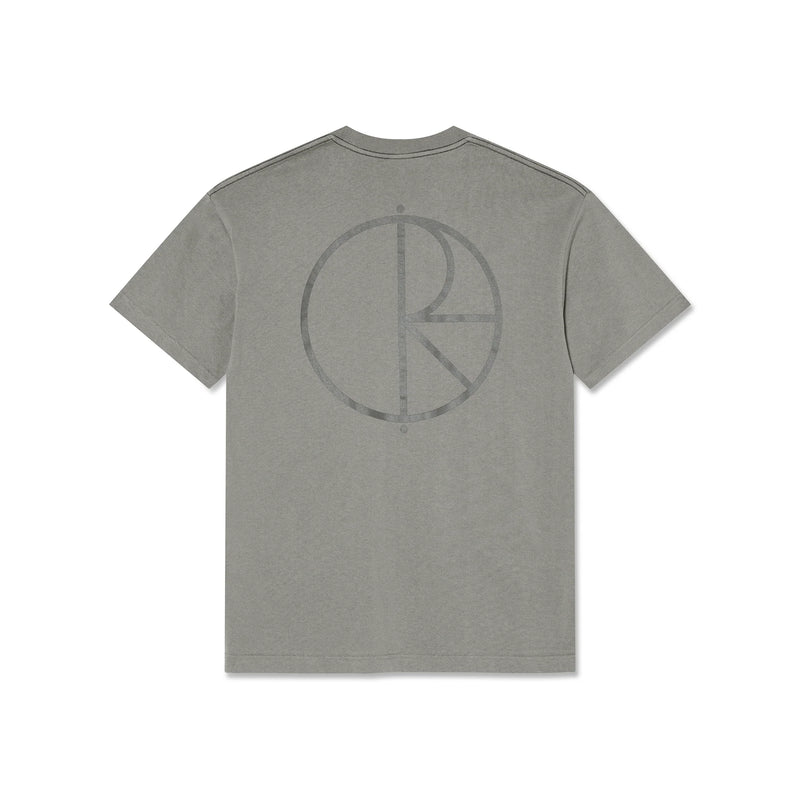 Polar Contrast Tee stroke logo Grey