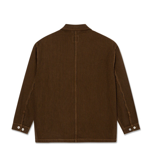 Ezra Jacket | Hickory Stripe - Rust