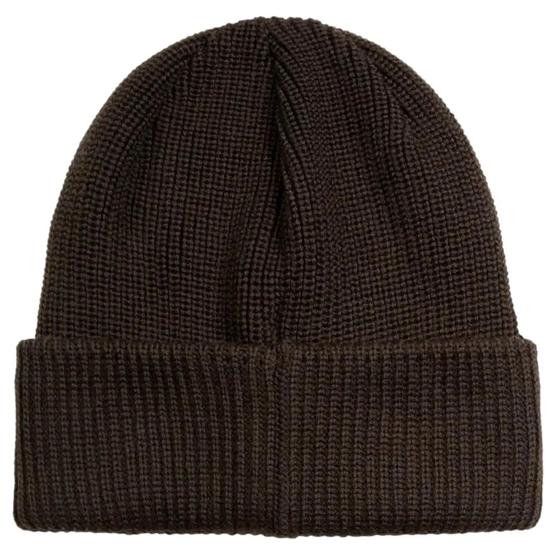 Polar Beanie double fold merino brown