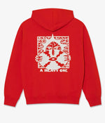 Polar Dave Hoodie skate club red