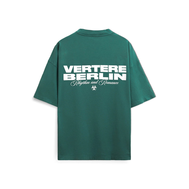 Vertere Berlin T-shirt studio logo green