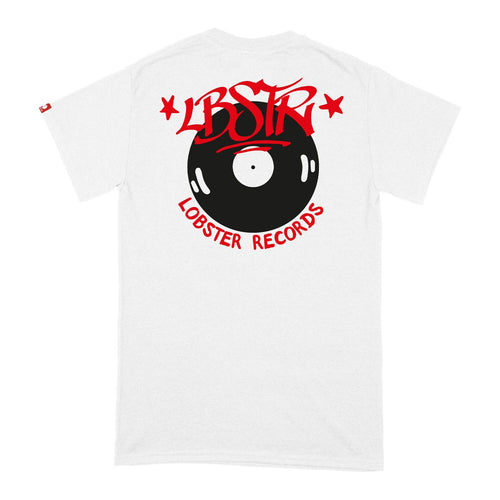 T-shirt Record White