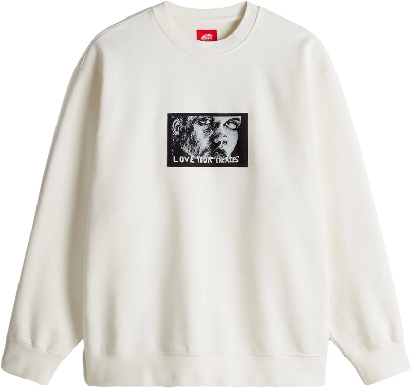 VANS sweater skatelisalisa crew marshmallow
