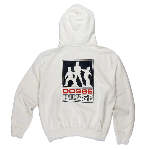 Dosse Posse Box Logo Hooded Sweatshirt Pebble