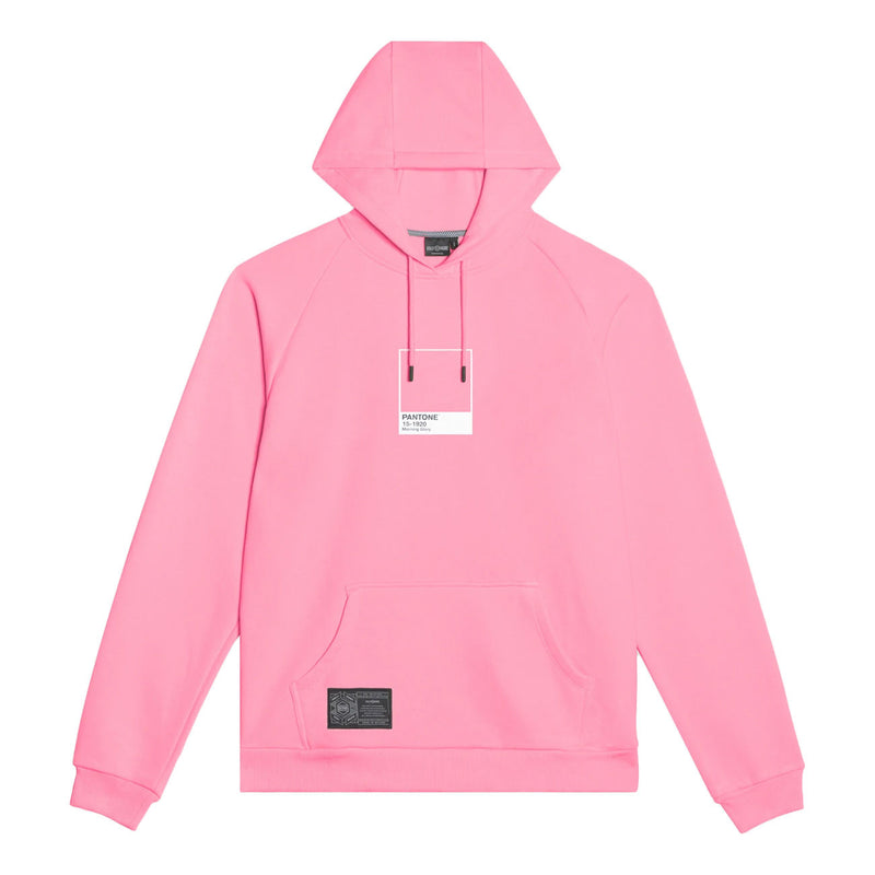 Dolly Noire Globe hooded sweatshirt pink