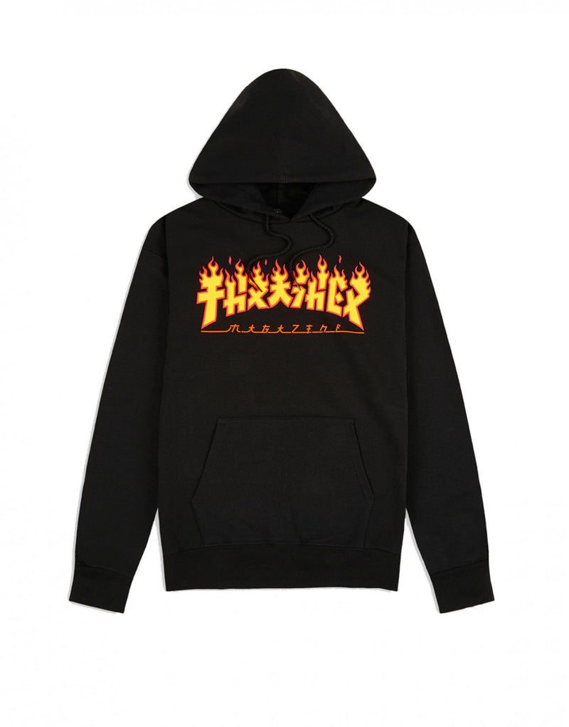 TRASHER GODZILLA FLAME HOOD