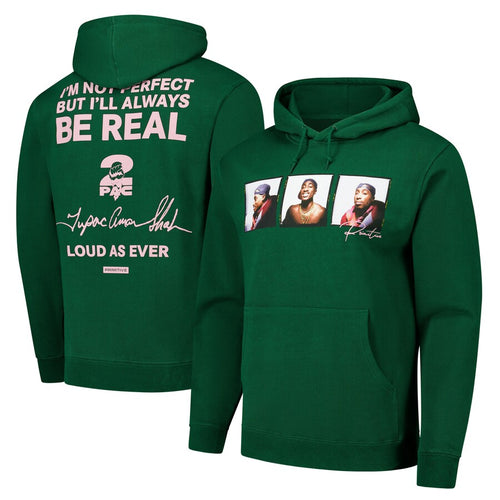 Primitive Tupac 4 truth hood forest green