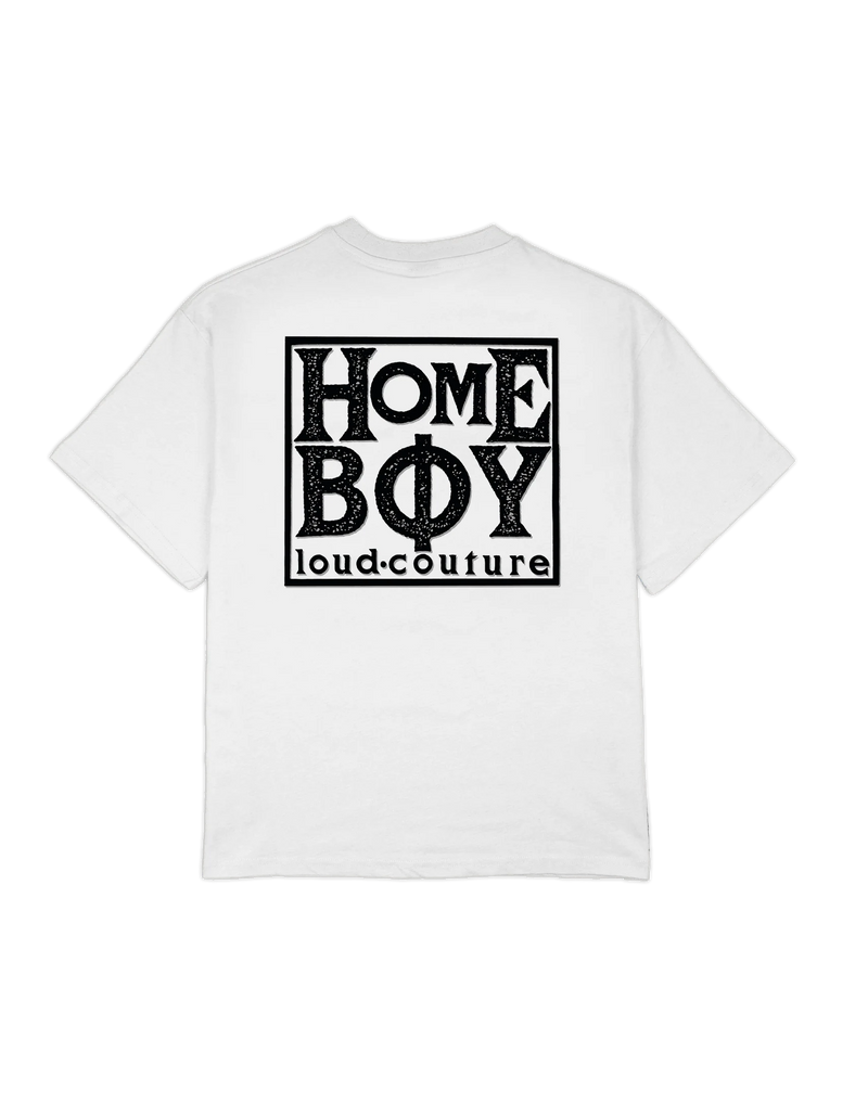 Homeboy T-shirt old school white