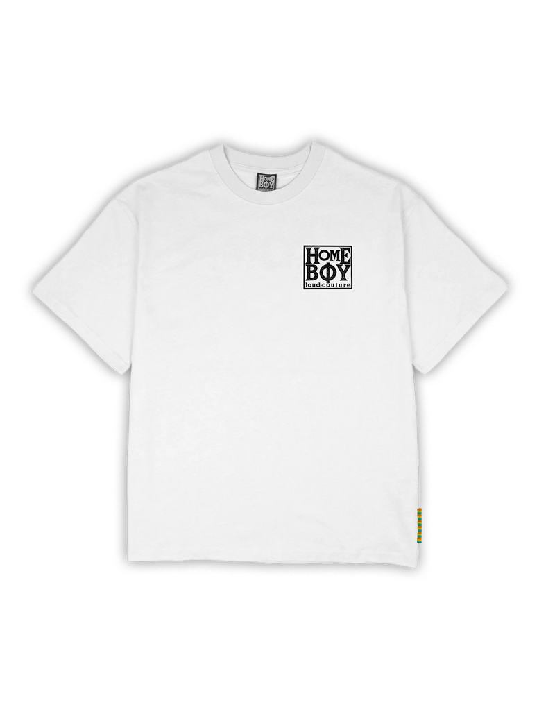 Homeboy T-shirt old school white