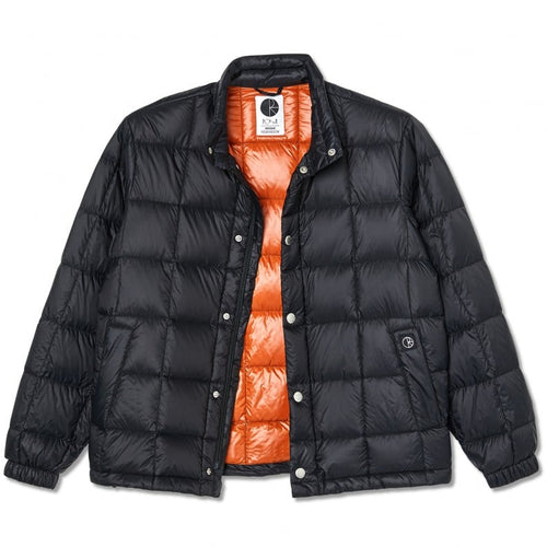 polar lightweight puffer jacket black