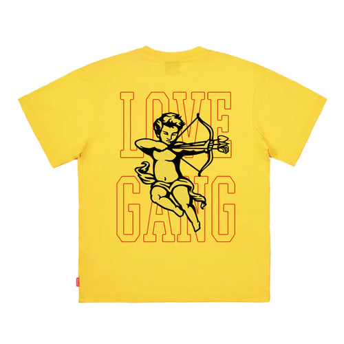 Lovegang T-shirt putus 1,2 yellow