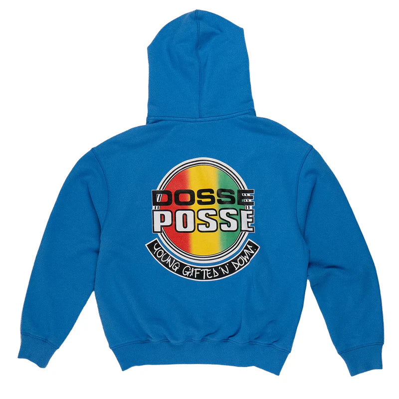Dosse Posse Rasta Dot Hooded Sweatshirt marine blue