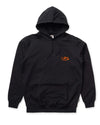 the dudes tastes hoodie black
