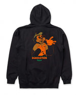 the dudes tastes hoodie black