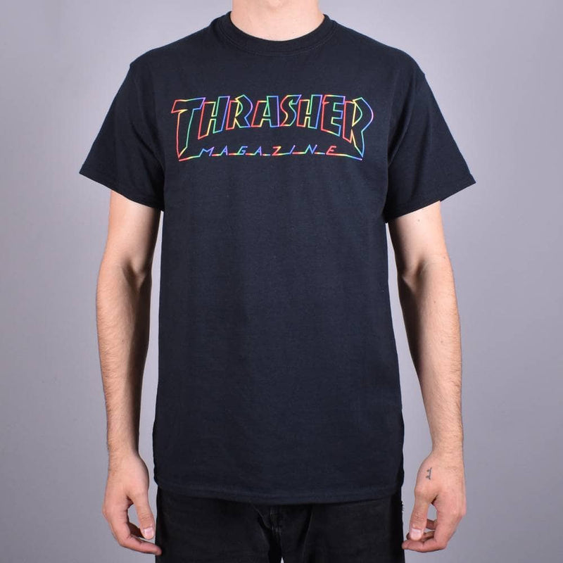 Thrasher Spectrum T-Shirt Nero