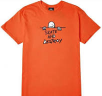 Thrasher Gonz sad orange t-shirt