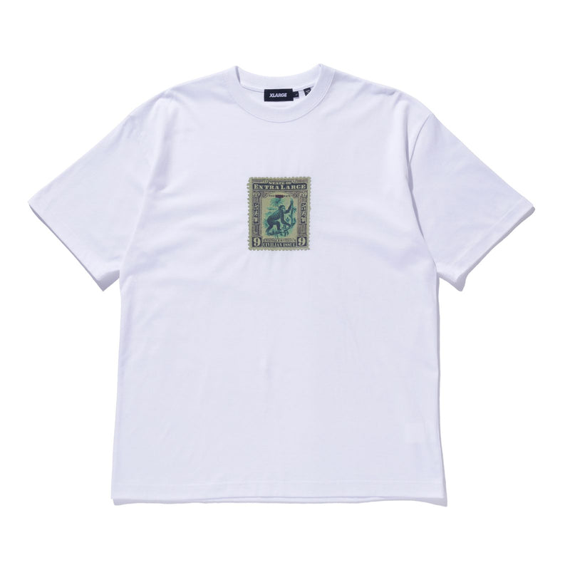 X LARGE T-shirt XL stamp white