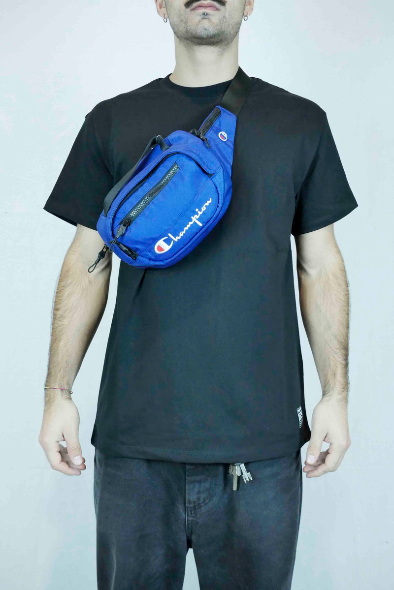 concreteshop champion waist bag blue