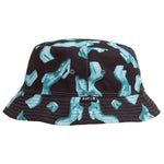 concreteshop huf her reversible bucket hat black 1