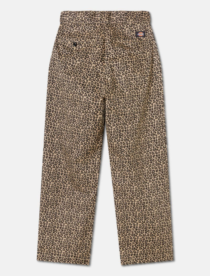 DICKIES SILVER FIRS PANT LEOPARD WOMAN