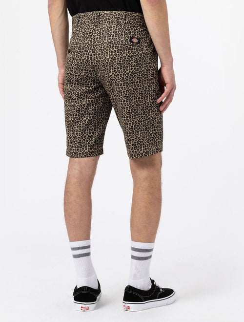 DICKIES SILVER FIRS SHORT LEOPARD