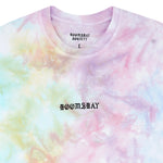DOOMSDAY SOCIETY NO MORE SPACE T SHIRT TIE DYE PINK