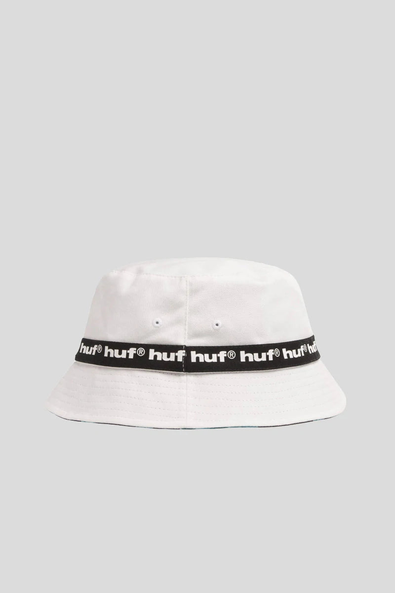 HUF HER REVERSIBLE BUCKET HAT BLACK