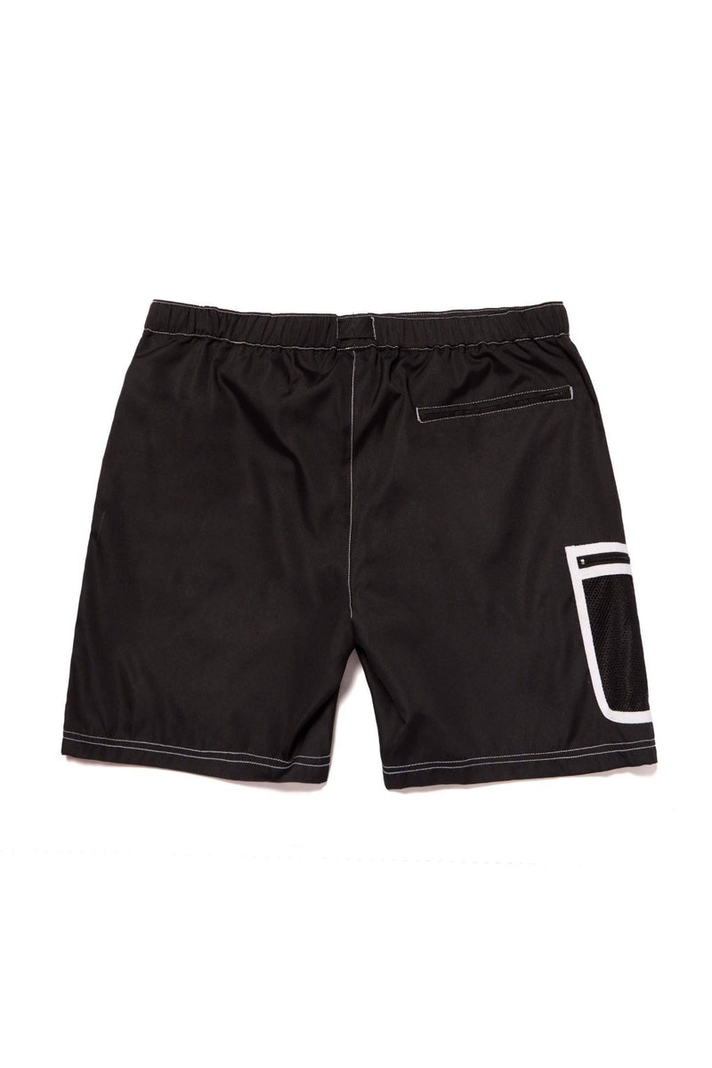 HUF PEAK CONTRAST SHORT BLACK