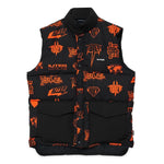 IUTER HORNS ALLOVER PUFF VEST