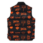 IUTER HORNS ALLOVER PUFF VEST